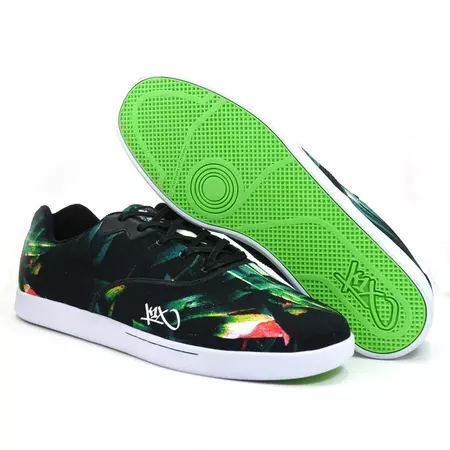 K1X Cali Tropical Canvas (Black/Green/Lime)