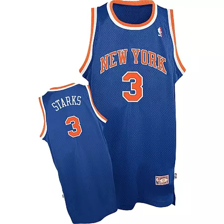 Adidas Camiseta Swingman Pat Ewing Knicks (azul/laranja)