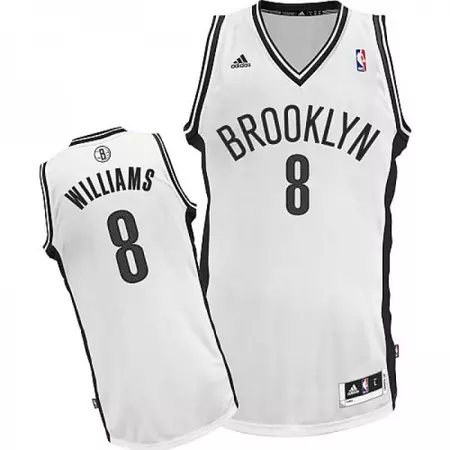 Adidas Camiseta Swingman Deron Williams Nets (blanco/negro)