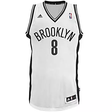 Adidas Camiseta Swingman Deron Williams Nets (blanco/negro)