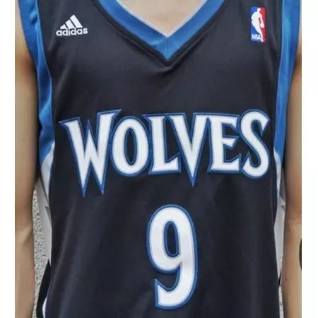 Camiseta NBA Swingman Ricky Rubio Minnesota Timberwolves (negro)
