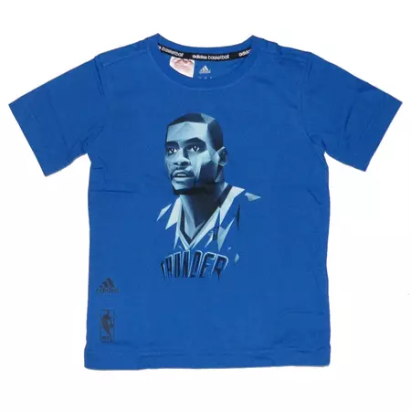 Adidas Camiseta NBA Kevin Duran Graphic Player Menino (azul)