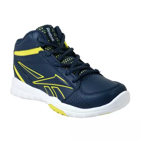 Reebok Clean Shot Menino (navy/amarillo/blanco)