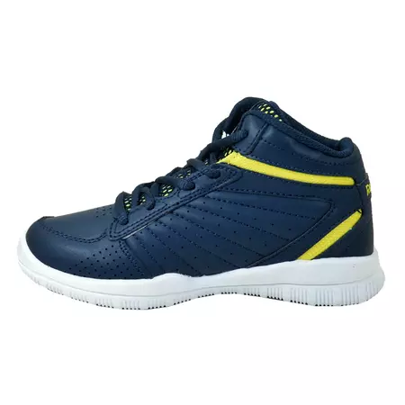 Reebok Clean Shot Menino (navy/amarillo/blanco)
