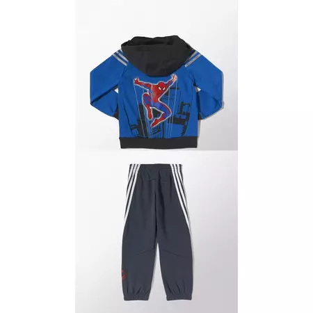Adidas Chándal Capucha Menino Marvel Spider-Man FZ (azul/gris/rojo)