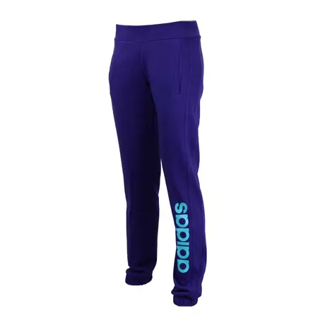 Adidas Pantalón Mulheres Essential Branded Logo (purpura/turquesa)