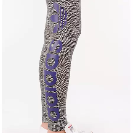 Adidas Original NBA Leggings Mulheres Lakers (gris/purpura)
