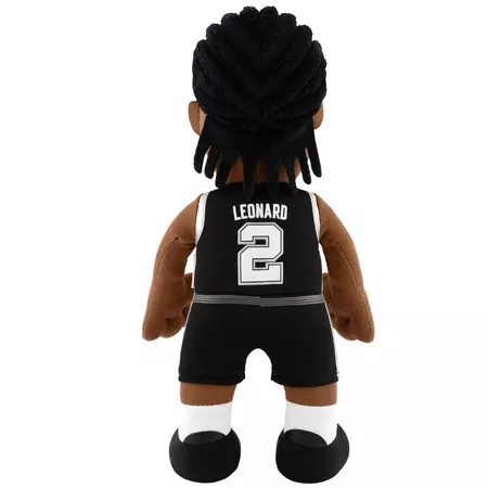Figures Plush Kawhi Leonard # 2 San Antonio Spurs Bleacher Creatures (black)