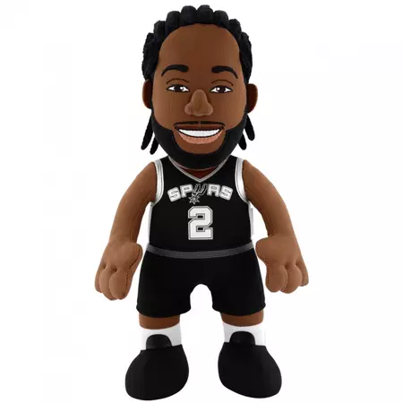 Figures Plush Kawhi Leonard # 2 San Antonio Spurs Bleacher Creatures (black)