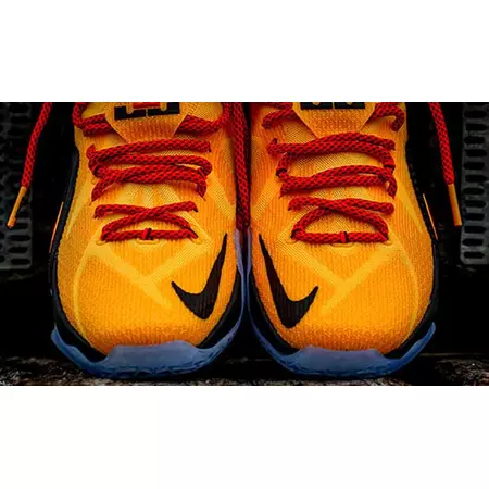 Lebron XII "Cleveland" (830/laserorange/bright crimson)