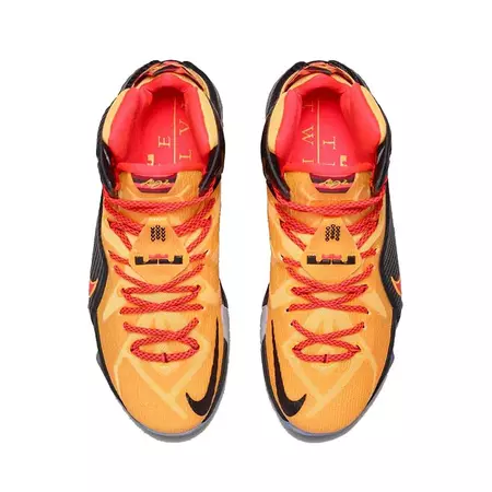 Lebron XII "Cleveland" (830/laserorange/bright crimson)