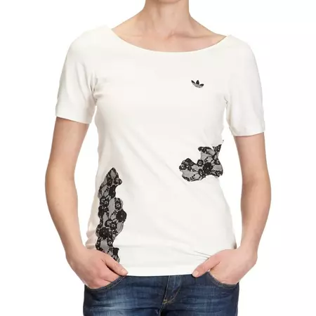 Adidas Flock Lace Tee Women´s