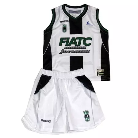 Pack Menino Joventut Badalona ACB 2ª Equipación (blanco/negro/verde)