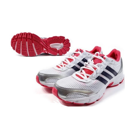 Adidas Running Vanquish 6 (branco/prata/roxo/rosa)