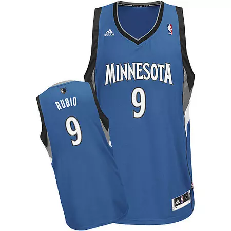 Adidas Camisa Réplica Ricky Rubio Minesota (azul/branco)