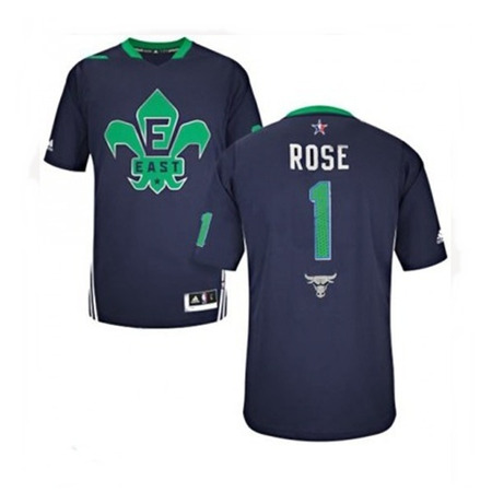 Adidas Camiseta Rose NBA All-Star 2014 Este (marino/verde)