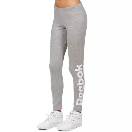 Reebok Classic Legging Mulheres Fitted 7/8 (gris/blanco)