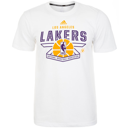 Adidas Camiseta NBA L.A Lakers Price Point (blanco/amarillo/purpura)