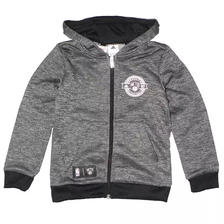 Adidas Sudadera Menino NBA Brooklyn Nets Fan Winter FZ (gris)