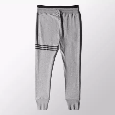 Adidas Pantalón Mulheres Dance 3 Stripes (gris/negro)
