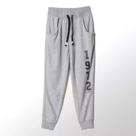 Adidas Originals Pantalón Mulheres Logo Essentials Baggy (gris)