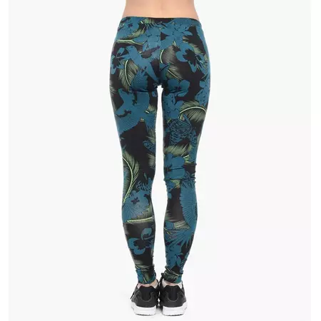Adidas Originals Legging Mulheres Hawaii (negro/azul/verde)