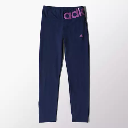 Adidas Mallas Niña Wardrobe Cotton Tight (marino/violeta)