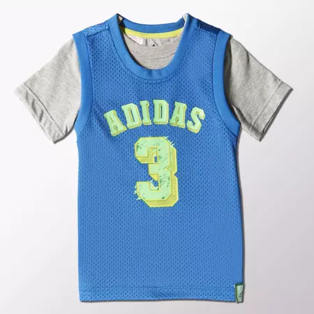 Adidas Conjunto Menino Team Pes (azul/gris/verde)