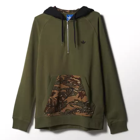 Adidas Originals City Camo Trefoil 1/2 Zip