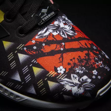 Adidas Originals ZX Flux W "Tropic" (black/multicolor)