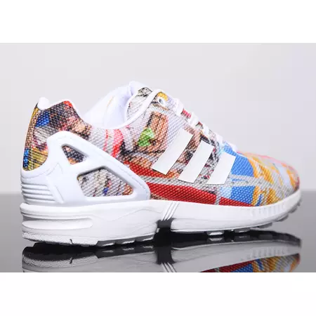 Adidas Originals ZX Flux "Palm Beach" (white/multicolor)
