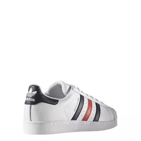 Adidas Originals Superstar Foundation (blanco/marino/rojo)