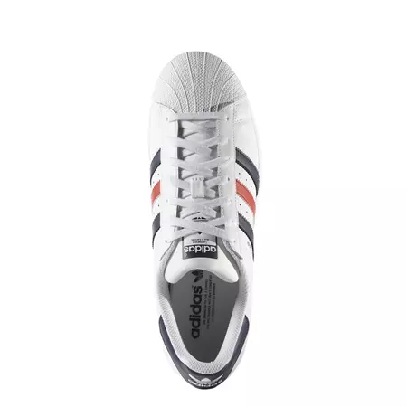 Adidas Originals Superstar Foundation (blanco/marino/rojo)