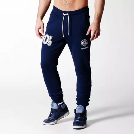 Reebok Classic Pantalón Homem Fit 90´s Cuffed (marino)