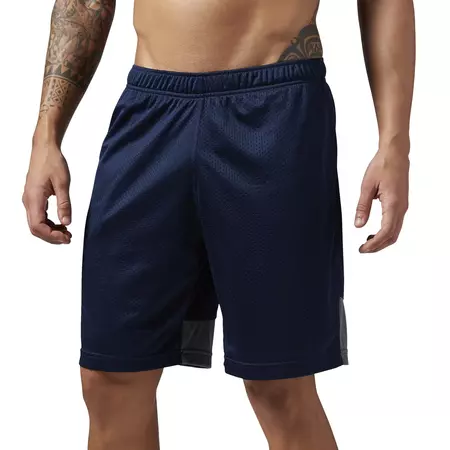 Reebok Work Out SL Mesh Short  (navy/grey)
