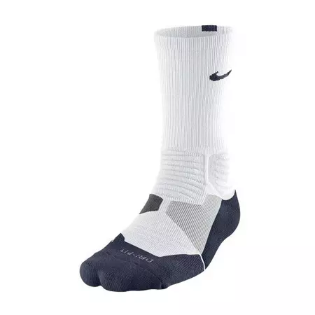 Calcetines Nike Hyper Elite Basket Crew (144/blanco/navy)