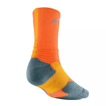 Calcetines Nike KD Hyper Elite Crew (874/naranja/oro/azulgrafito)
