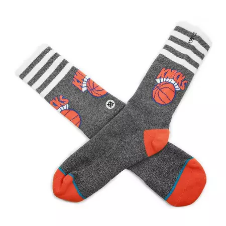 Stance Socks New York Knicks (gris/azul/naranja)