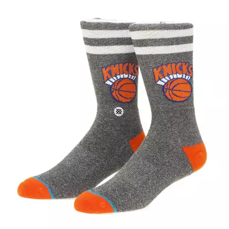 Stance Socks New York Knicks (gris/azul/naranja)