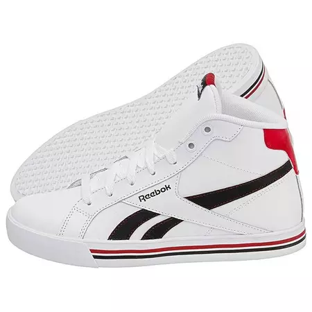 Reebok Tênis Crianças Royal Complet Hi (branco/azul/vermelho)