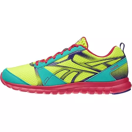 Reebok SubLite Connect Running (limâo/menta/rosado)