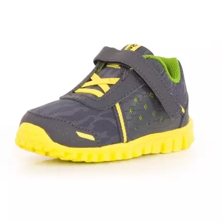 Reebok Mini RealFlex Scream Infats (gravel/green/yellow)