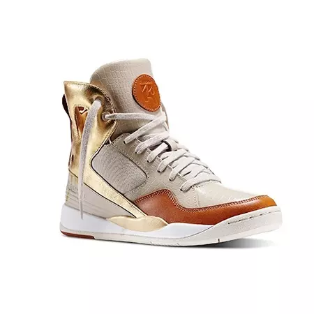 Reebok Alicia Keys Court Mid (Pebble/BrownMalt/Brass)