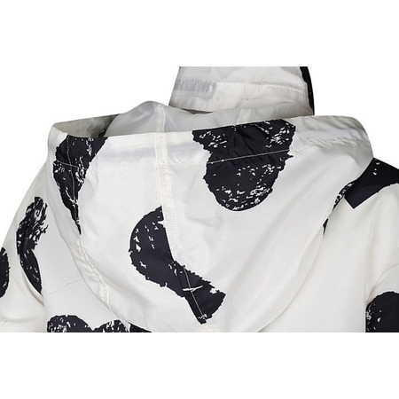 Adidas Jaqueta Mulher Graphic Windbreaker (branco/preto)