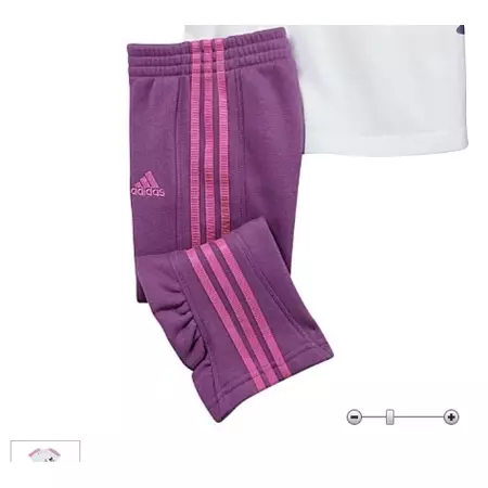 Adidas Conjunto Bebê Disney Minnie Olimpycs (blanco/purpur/rosa)