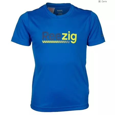 Reebok Camiseta Menino Zig Logo (azul)