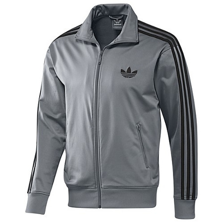 Adidas ADI Firebird Track Top Jacket grey black