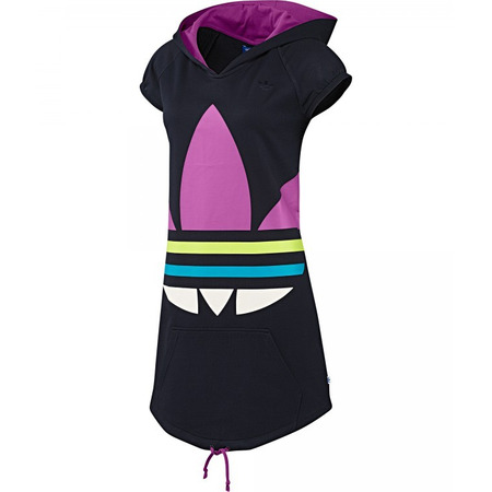Adidas Trefoil Hooded Dress (azuL)