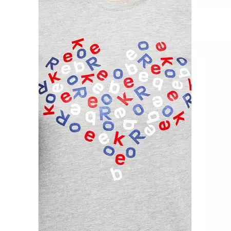 Reebok Heart T-Shirts (Cinza)