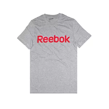 Reebok Camiseta Homem Big Logo (gris)